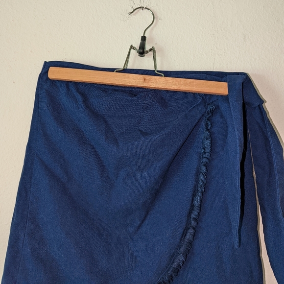 Lulu's Marguerite Wrap Mini Skirt - Picture 4 of 10